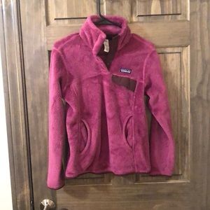 Pink Patagonia Pull over XS women’s
